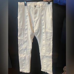 Cream Vintage Cargo Pants (L)